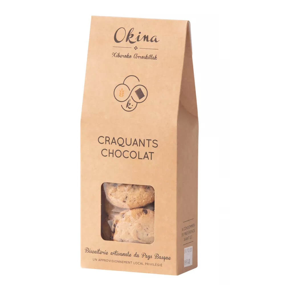 Okina Craquants Chocolate Biscuits 150g